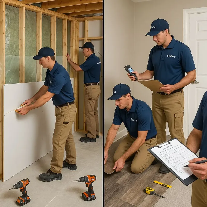 Repairs and Reconstruction process in Walnut Ridge, AR